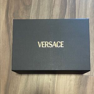 NEW Versace Black Box with Gold Logo